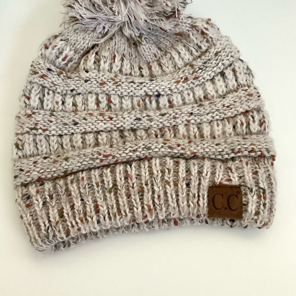 \C.C\ Pom Pom Beanie - Picture 2 of 9